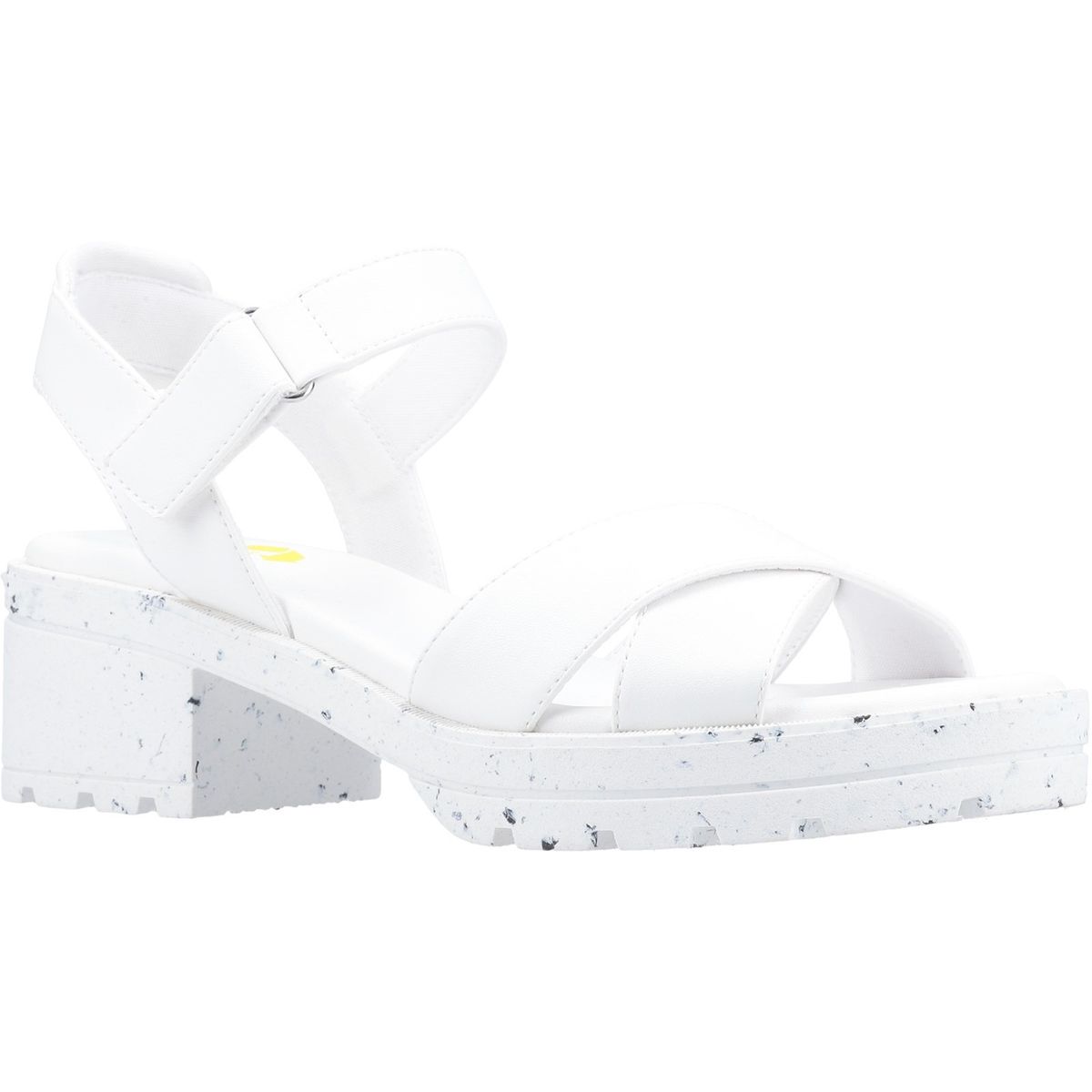 Riemchensandalen mit markantem Blockabsatz