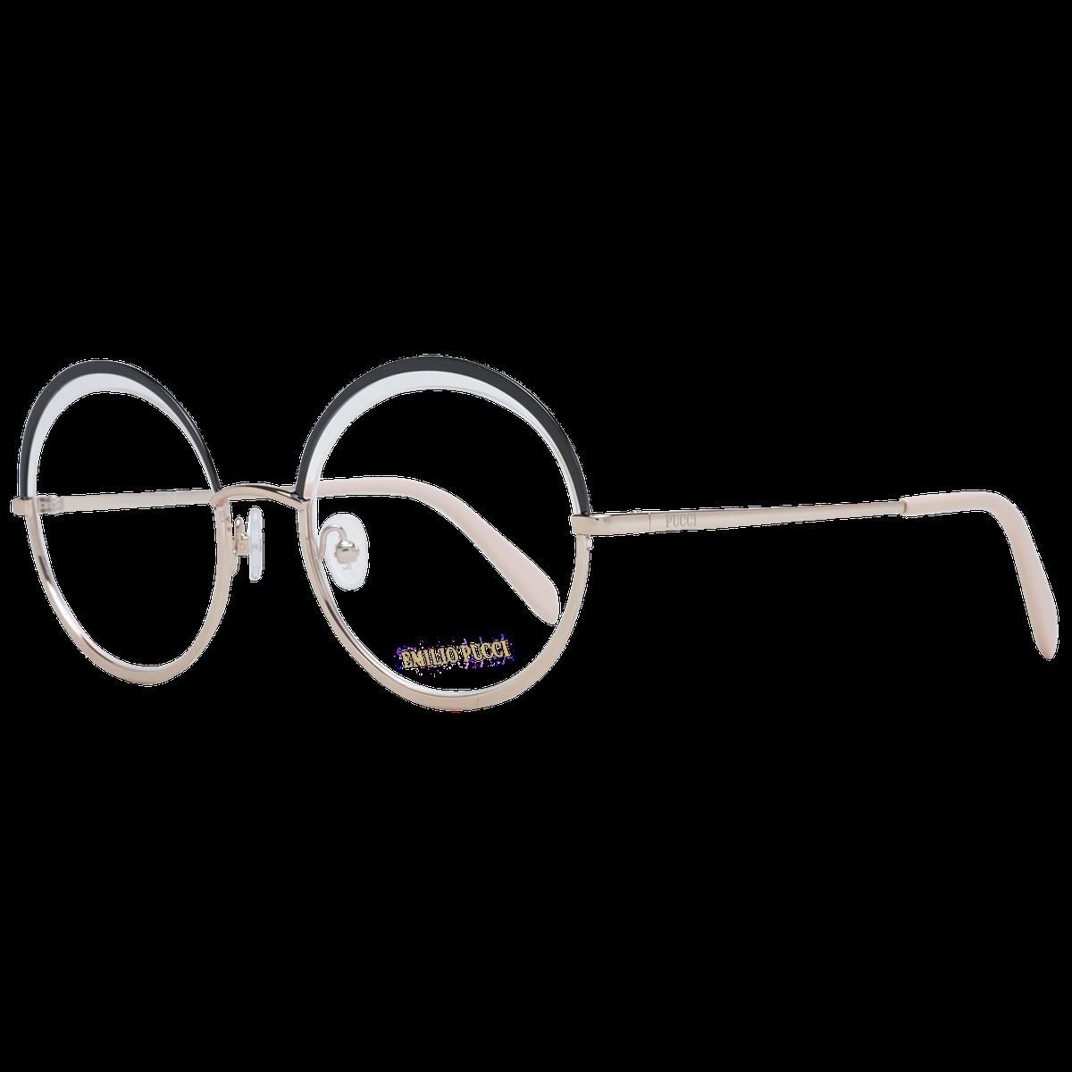 Klassische runde Brille in Schildpatt-Optik