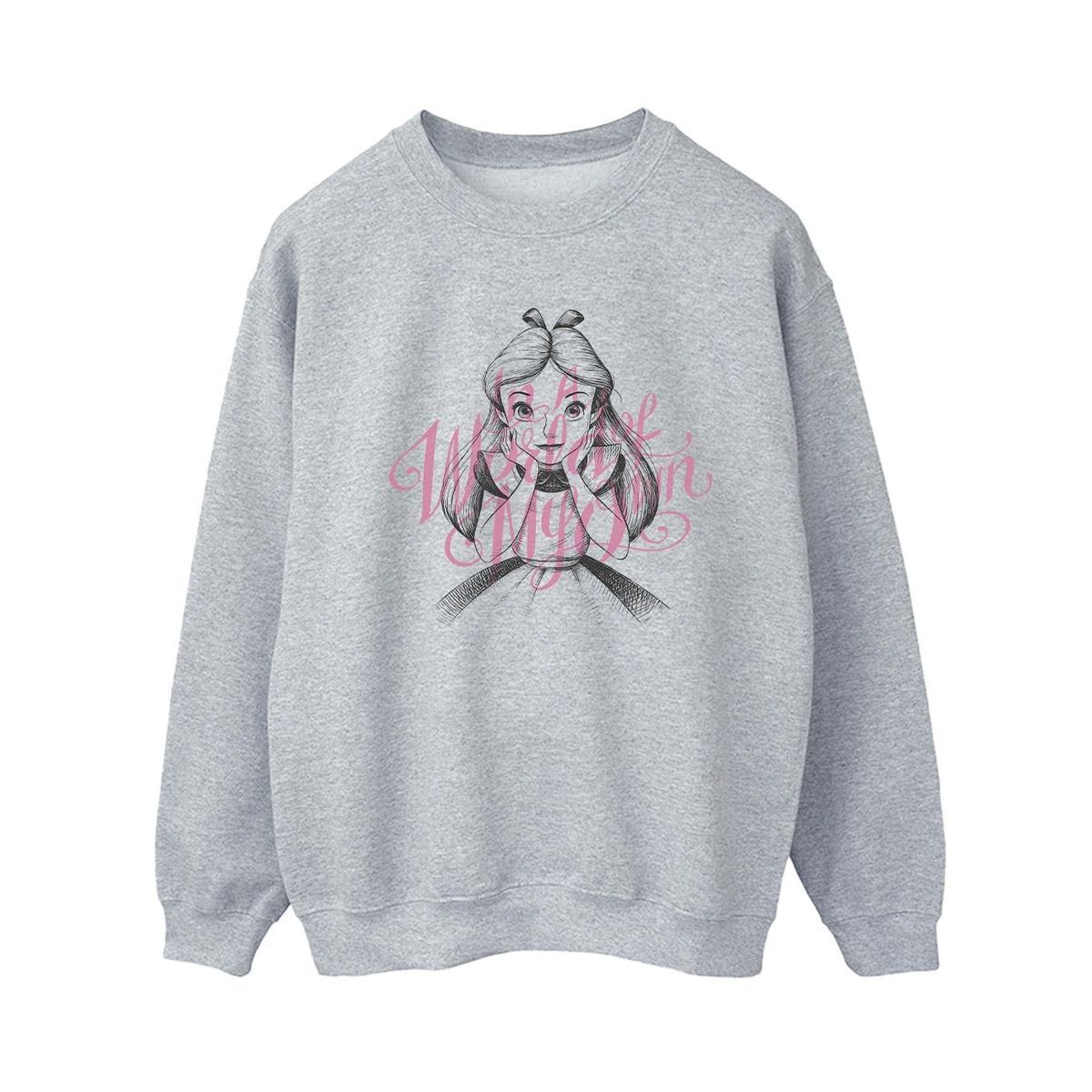 Alice im Wunderland Grafik-Sweatshirt