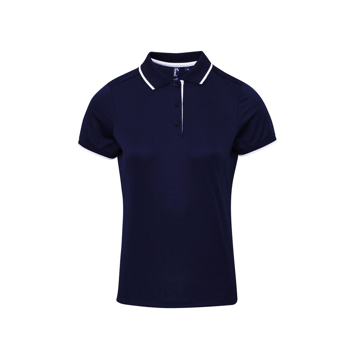 Tailliertes Performance-Top mit Kontrastdetails