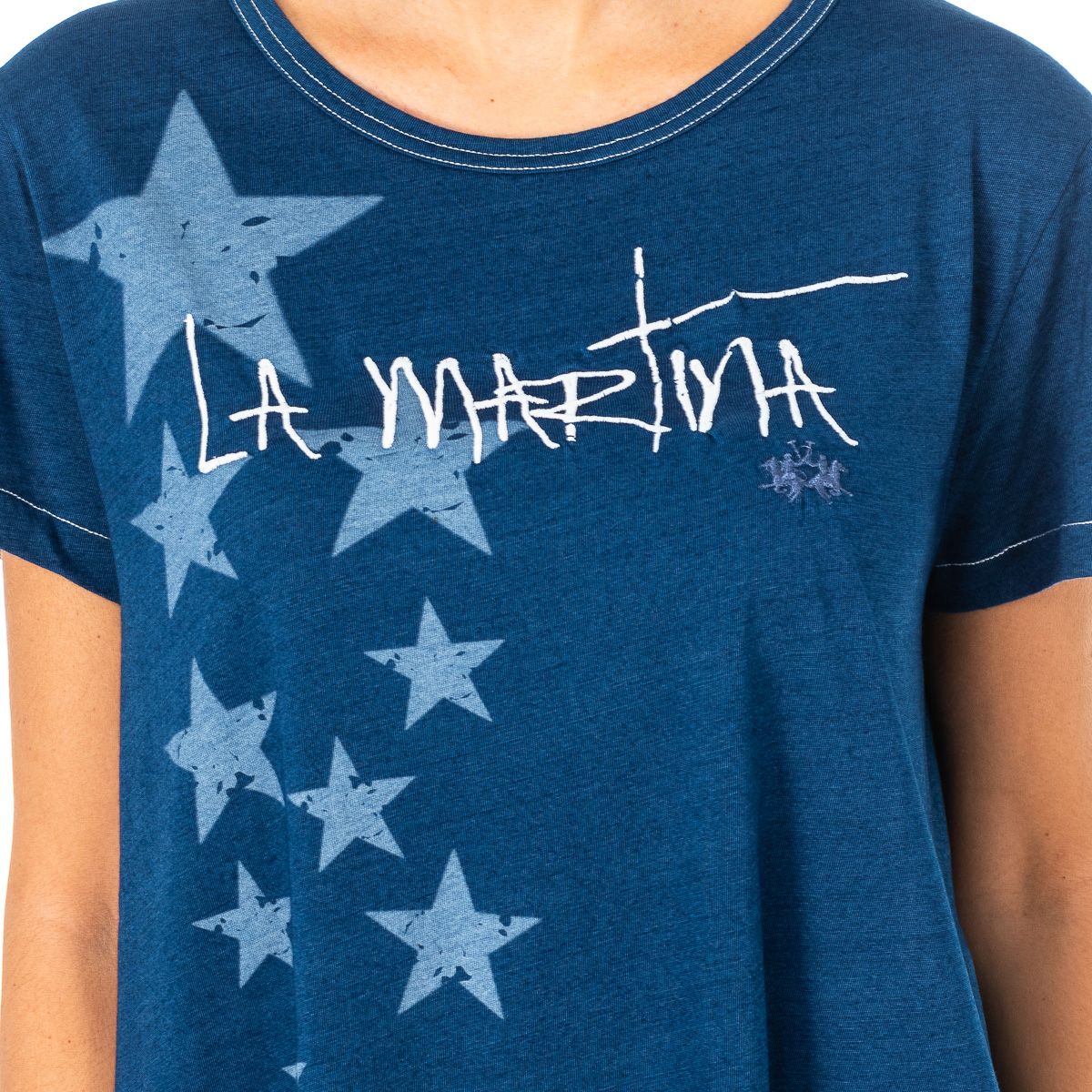 T-Shirt mit Stern-Grafikprint