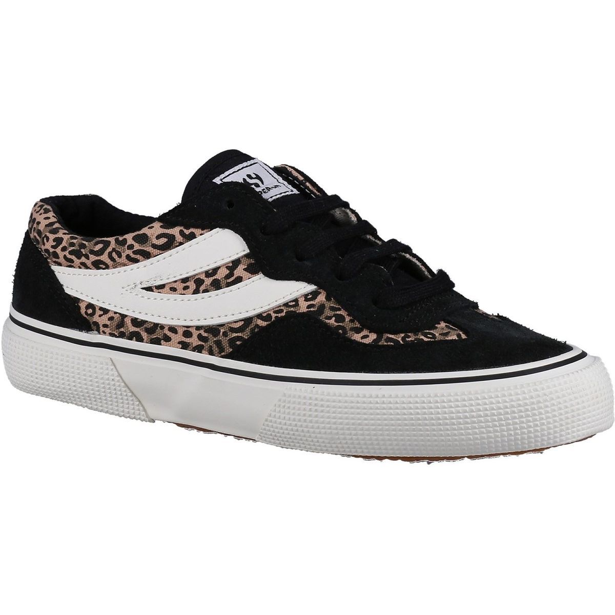 90er-Jahre-Sneaker mit Leopardenmuster