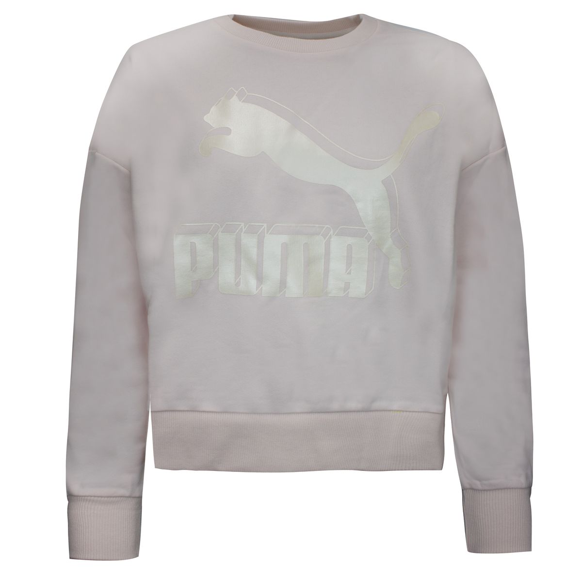 Classics Metallic Logo Rundhalssweatshirt