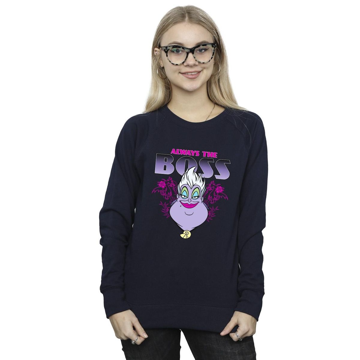 Sweatshirt mit Ursula-Grafikdruck