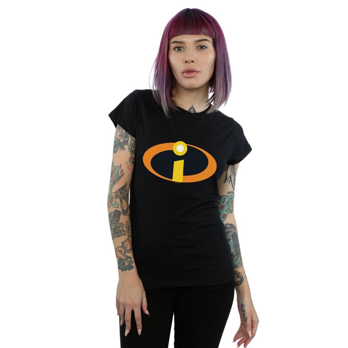 Grafik-T-Shirt mit ikonischem Superhelden-Logo