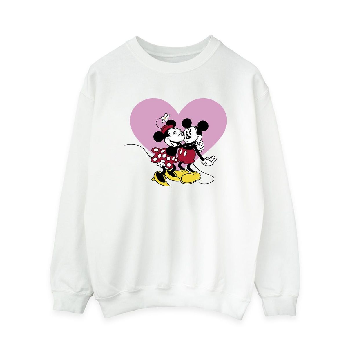 Mickey und Minnie Liebes-Sweatshirt