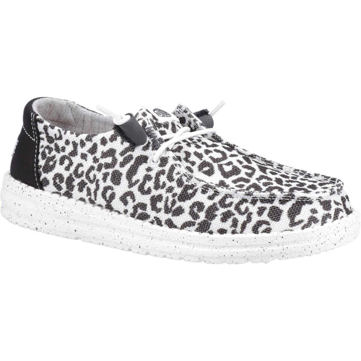 Leichtgewichtige Loafers mit Leopardenmuster