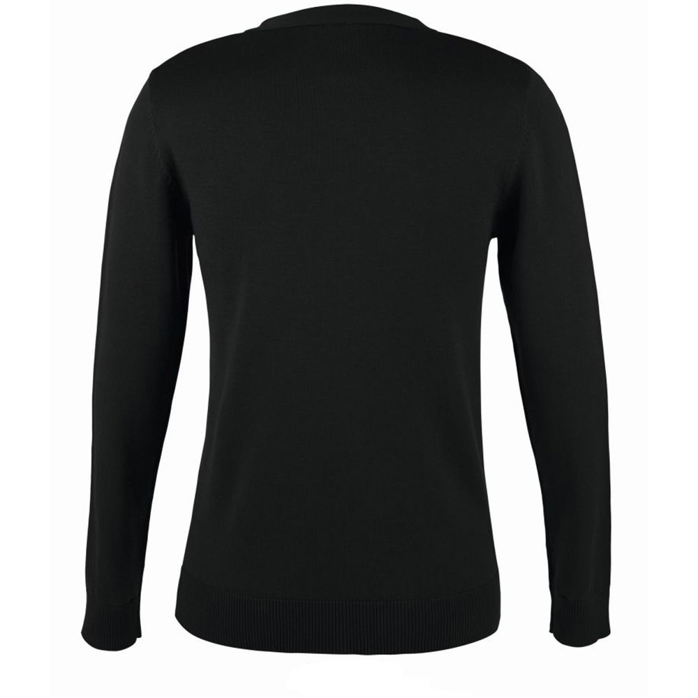 Klassische taillierte V-Ausschnitt Strickjacke