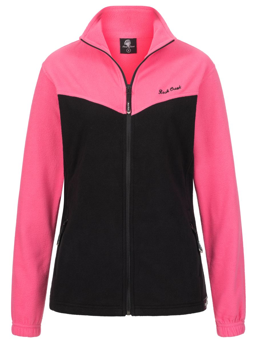 Gemütliche Fleecejacke mit Reißverschluss