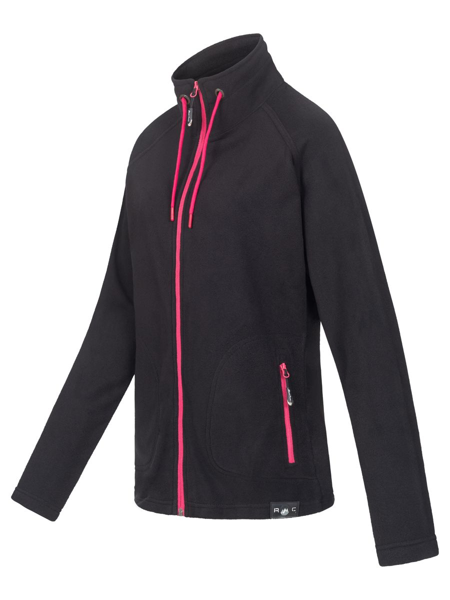 Gemütliche Fleecejacke mit Reißverschluss