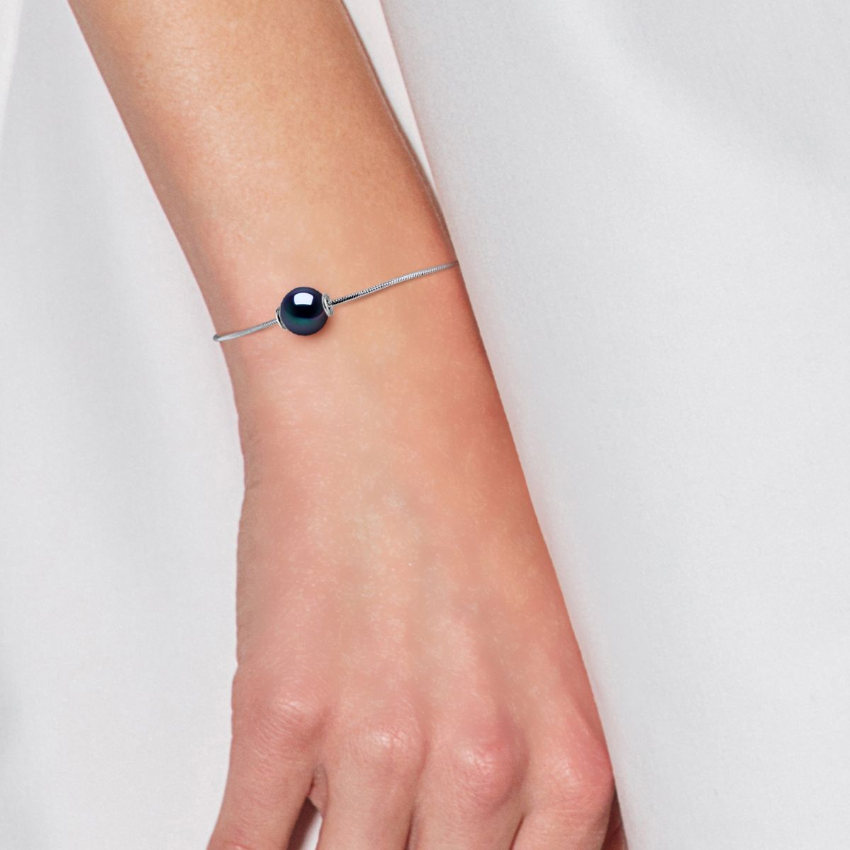 Minimalistisches Perlen-Schlangenarmband