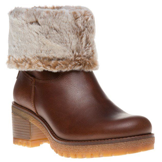 Wasserfeste Stiefeletten mit Fellfutter