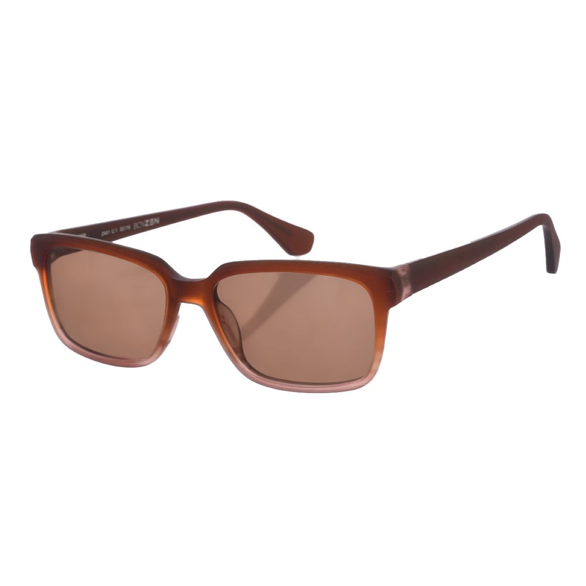 Quadratische Sonnenbrille mit Farbverlauf