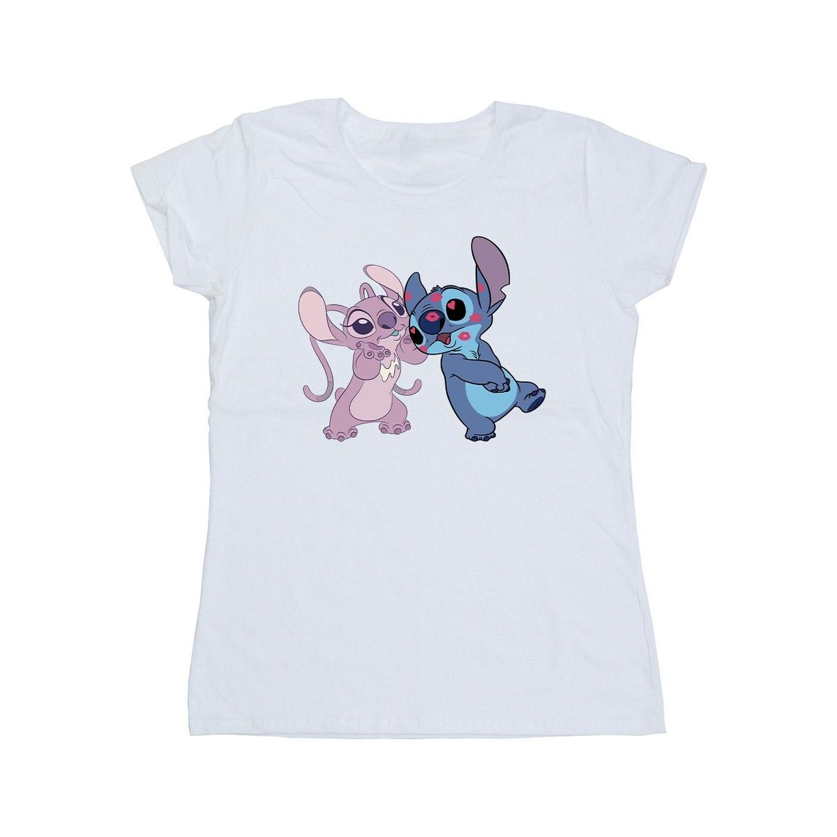 Lilo & Stitch Grafik-Print T-Shirt