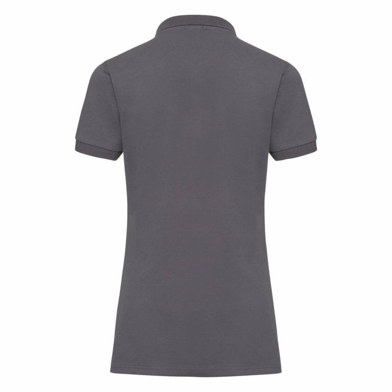 Schmal Geschnittenes Baumwoll-Stretch Polo
