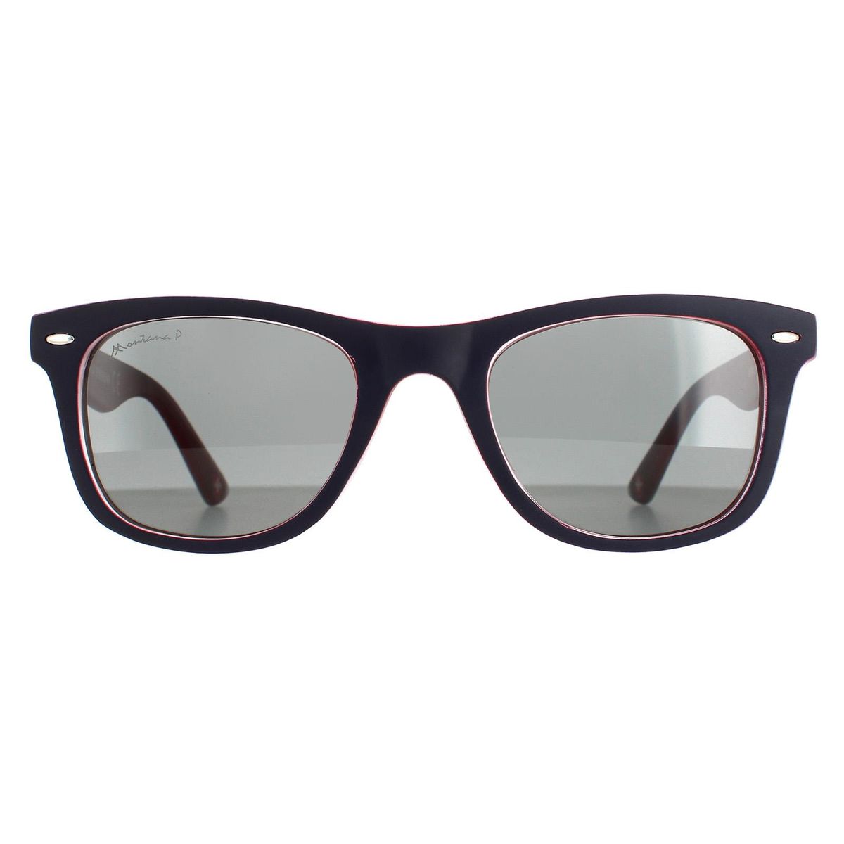 Klassische polarisierte Sonnenbrille im Wayfarer-Stil