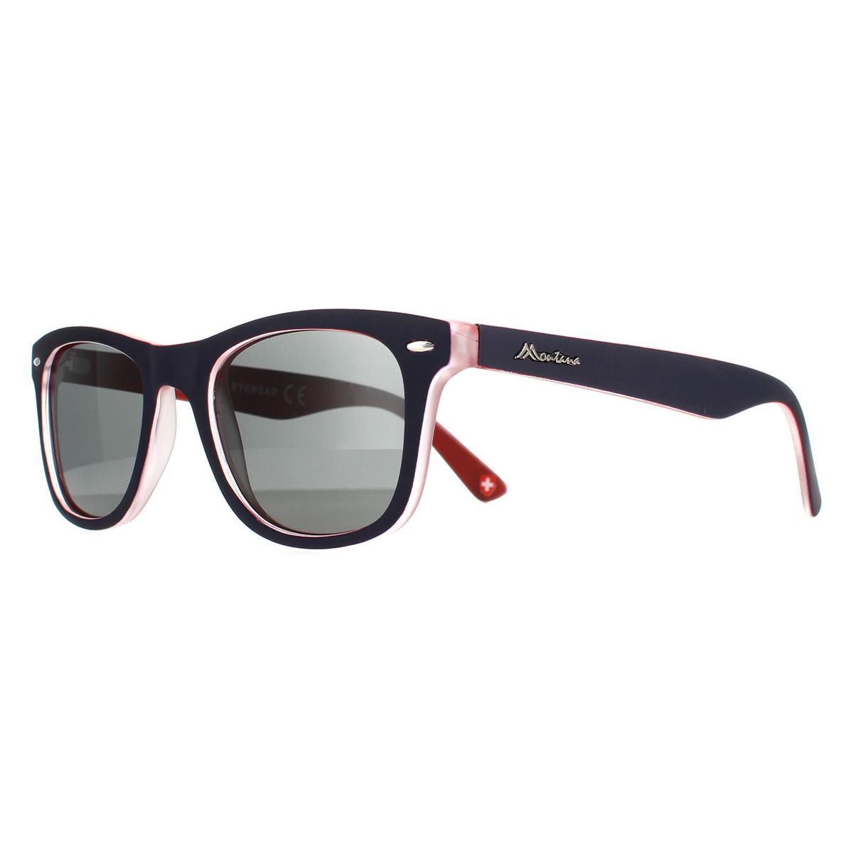 Klassische polarisierte Sonnenbrille im Wayfarer-Stil
