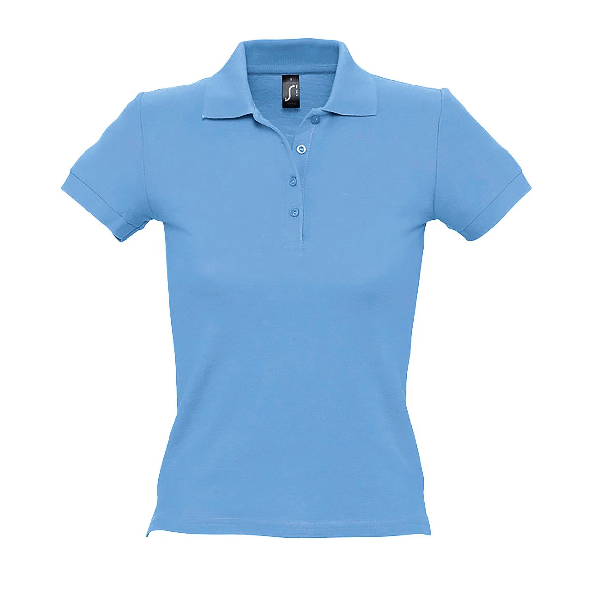 Schmal geschnittenes Baumwoll-Poloshirt