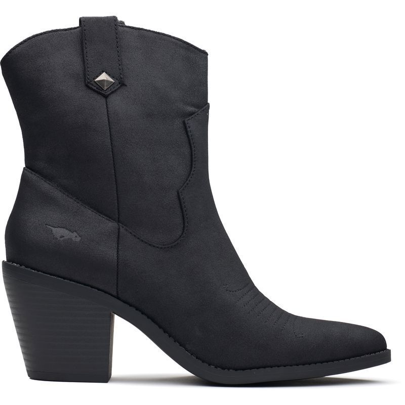 Ankle Boots im Western-Stil mit Nieten