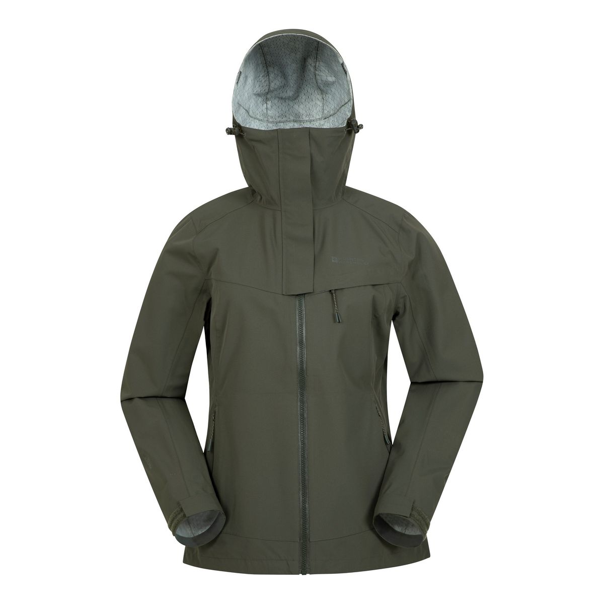 Technische wasserdichte Kapuzen-Shelljacke