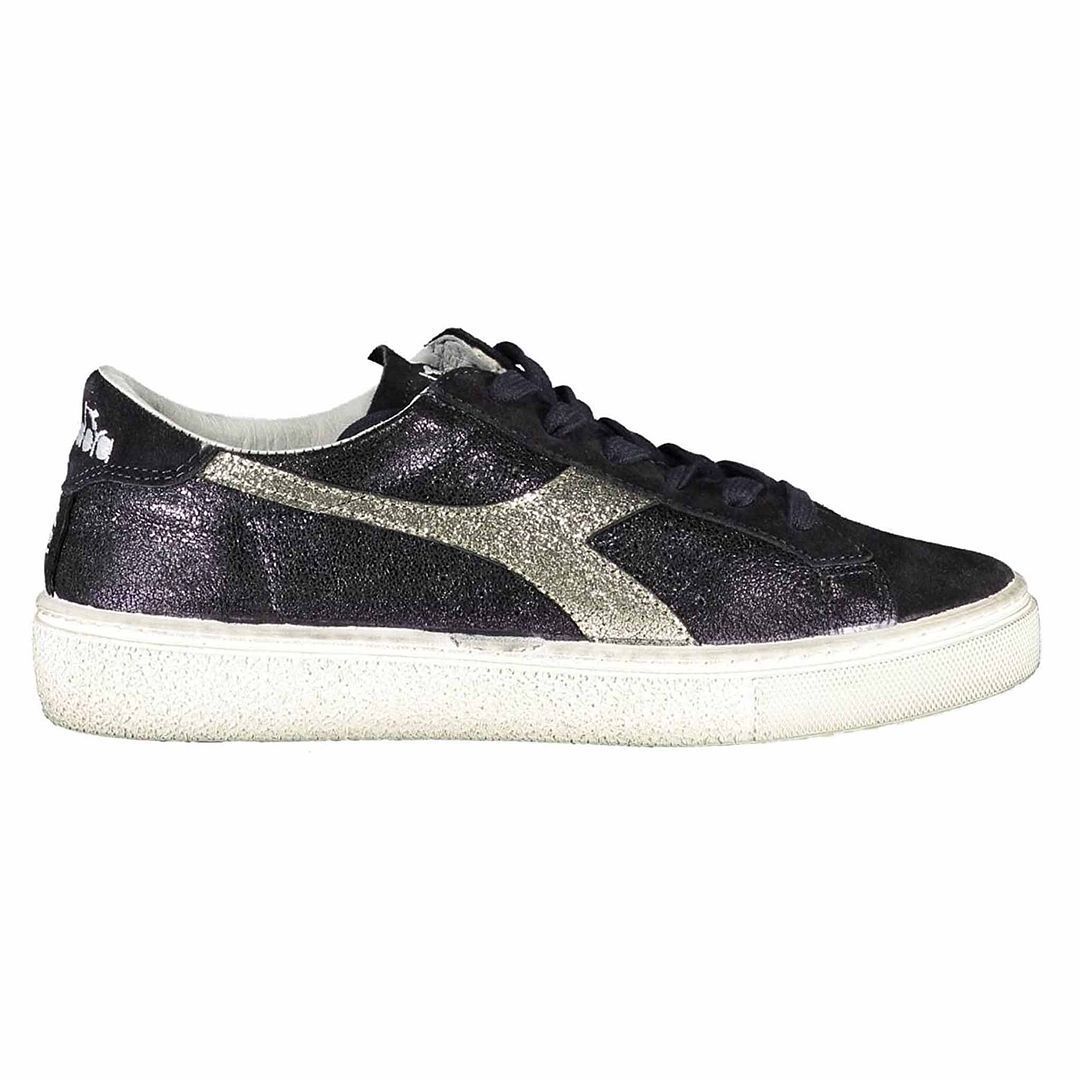 Glitzy Sneaker im Used-Look
