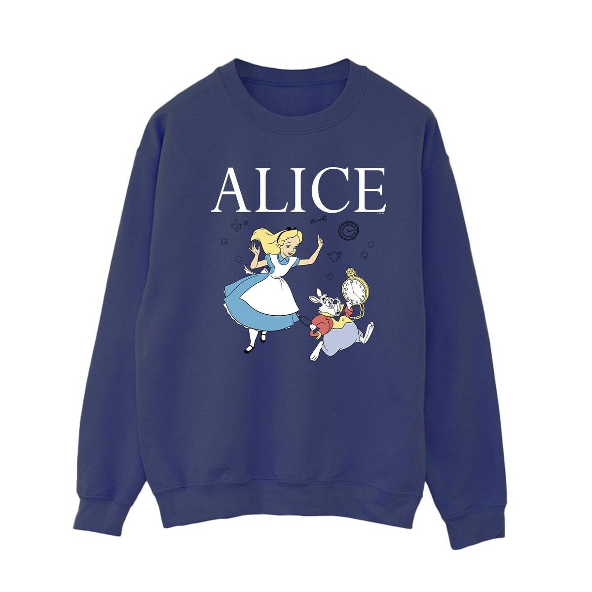 Alice im Wunderland Grafik-Sweatshirt