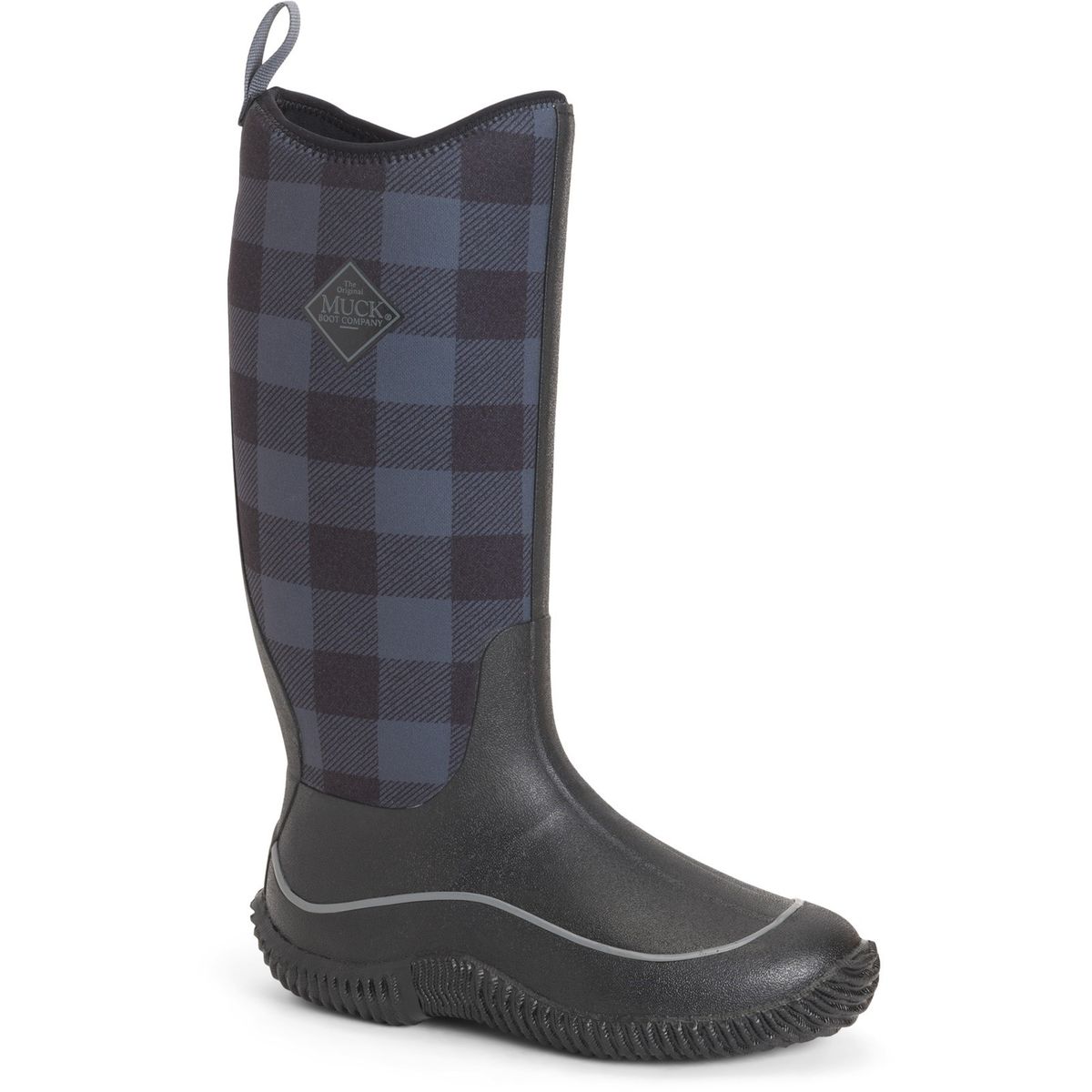 Wasserdichte Gummistiefel mit Büffelkaro