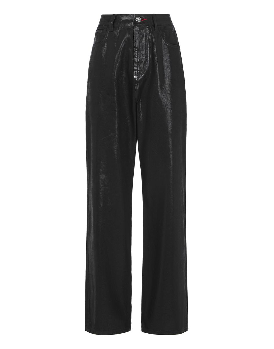 Locker geschnittene Denim Jeans