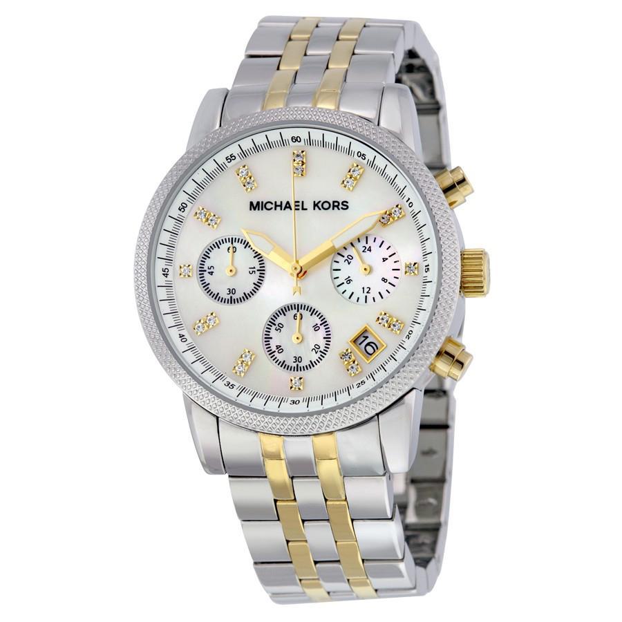 Bicolor Ritz Chronograph Armbanduhr