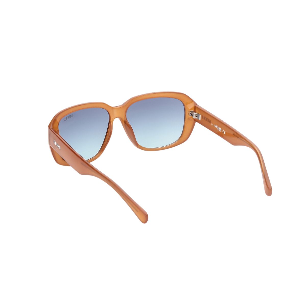 Quadratische Sonnenbrille mit Verlaufsgläsern