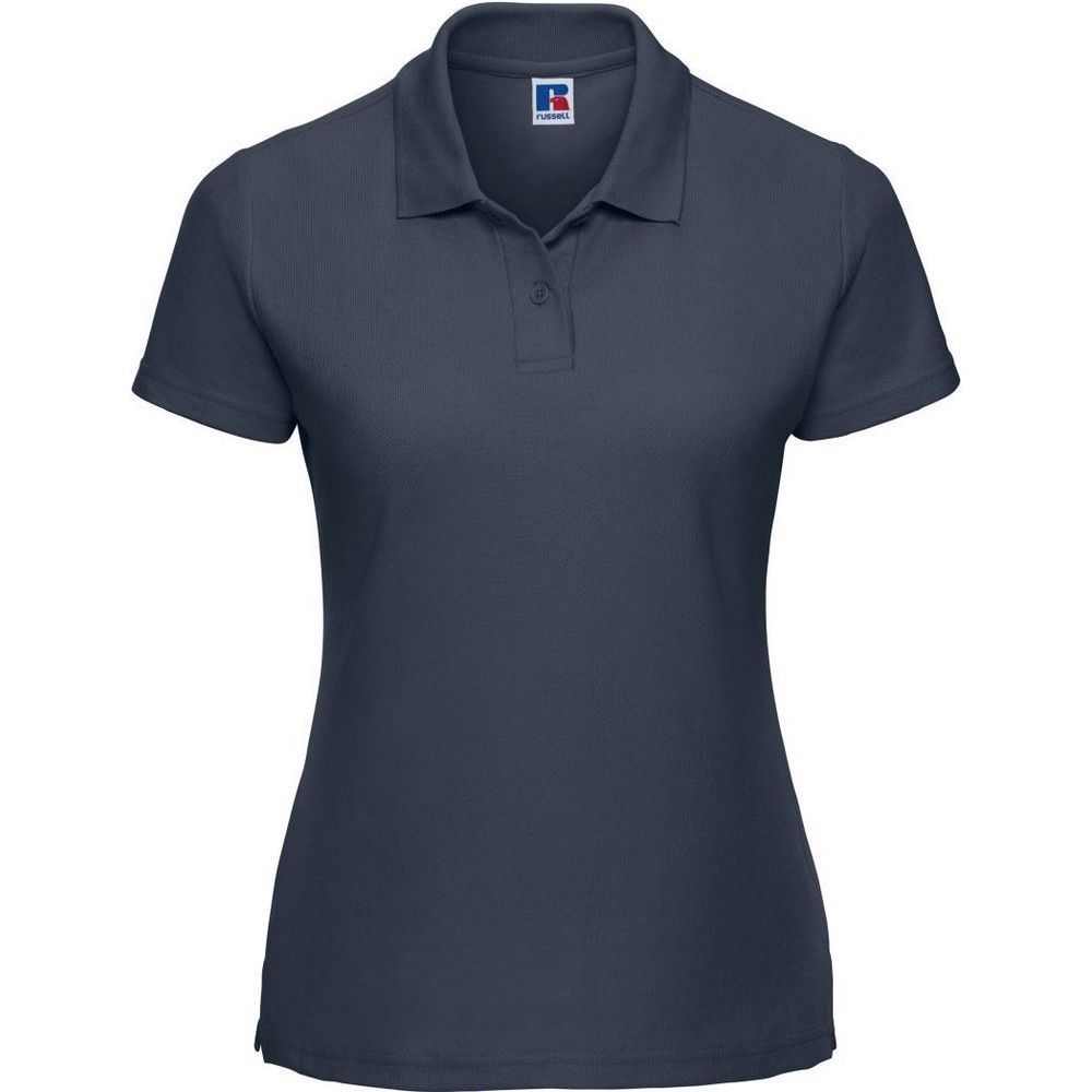 Klassisches tailliertes Piqué-Poloshirt