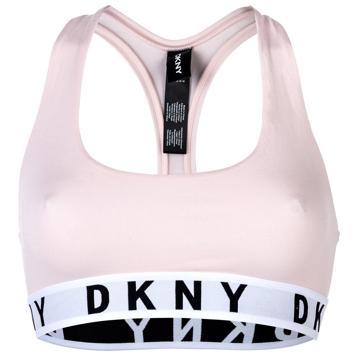 Racerback-Bustier mit Logoband