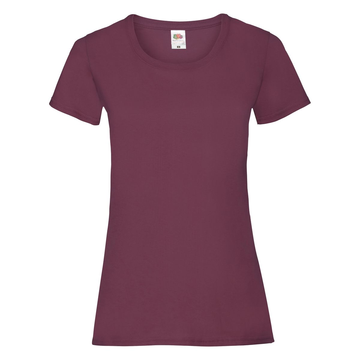 Klassisches tailliertes Rundhals-T-Shirt