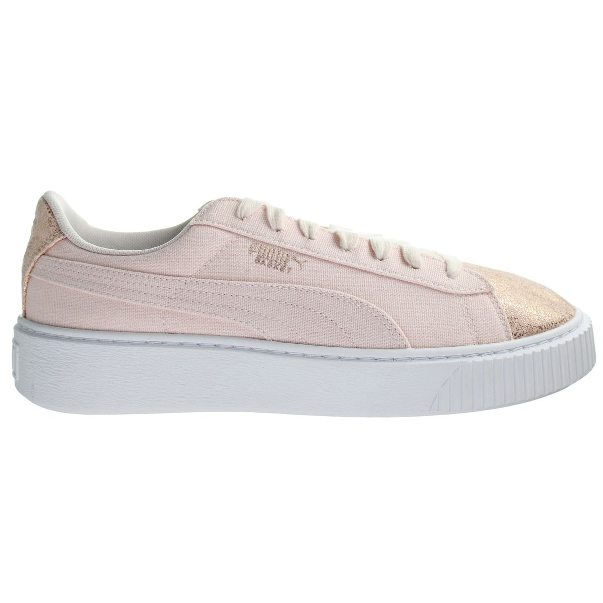 Plattform-Basket mit Metallic-Kappe