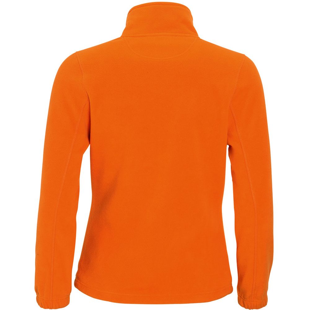 Fleecejacke mit Reißverschluss und Stehkragen