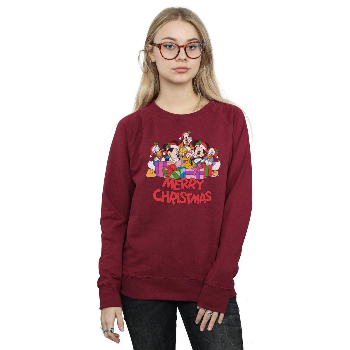 Mickey und Freunde Weihnachts-Sweatshirt