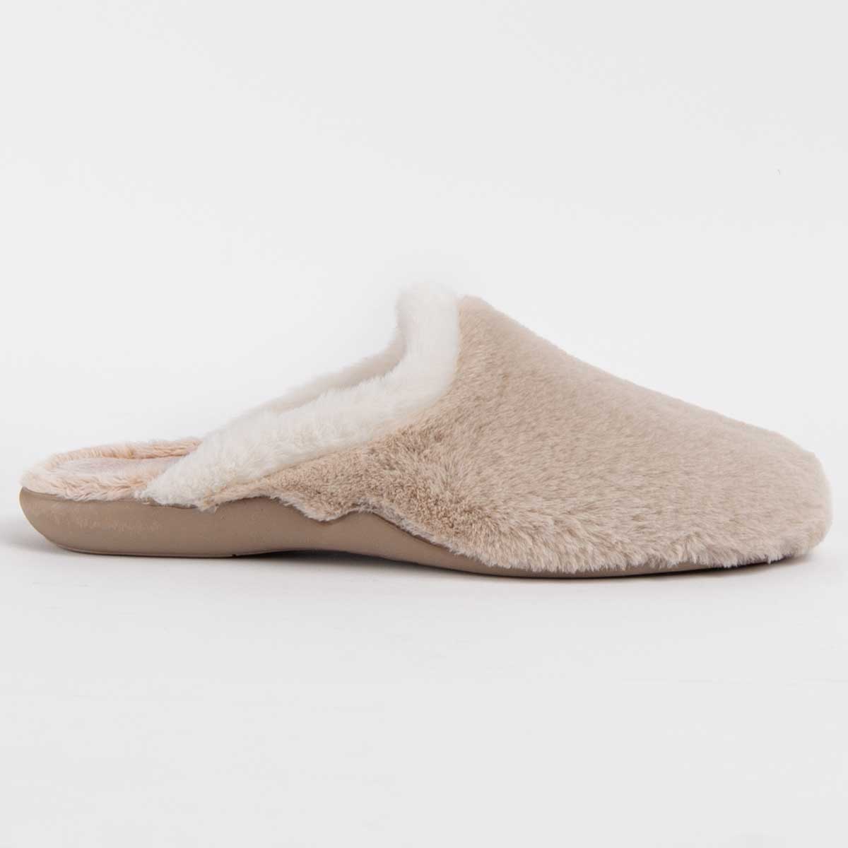 Plüschige Faux-Fur Hausschuhe
