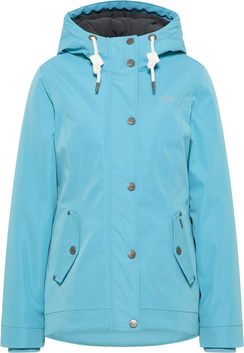 Wattierte Outdoorjacke mit Kapuze