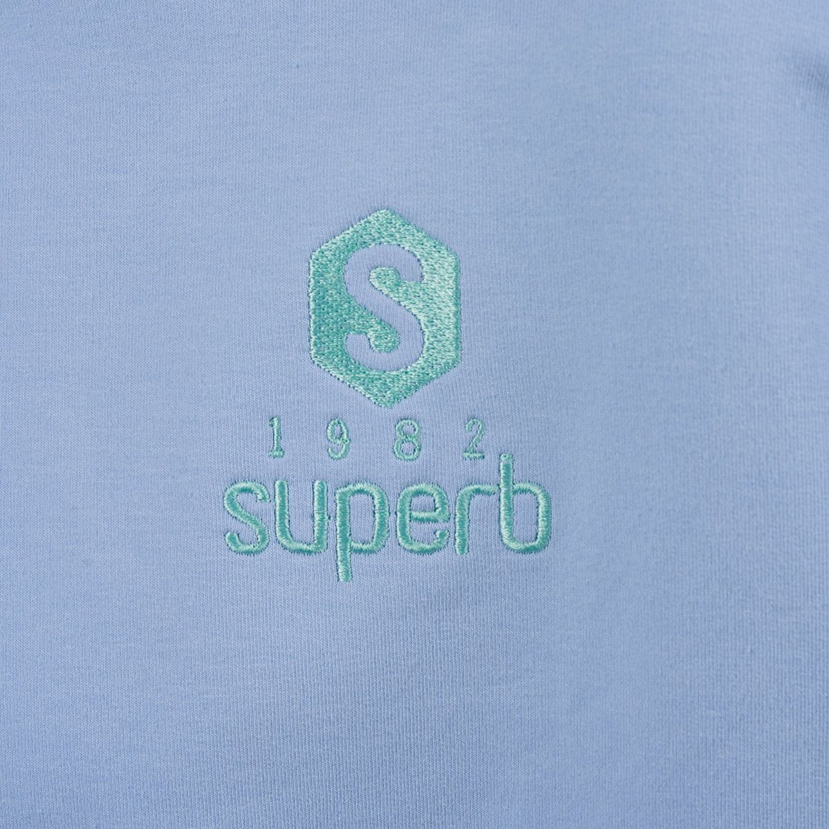 Kurzes Sweatshirt im Pastell-Colorblock-Design