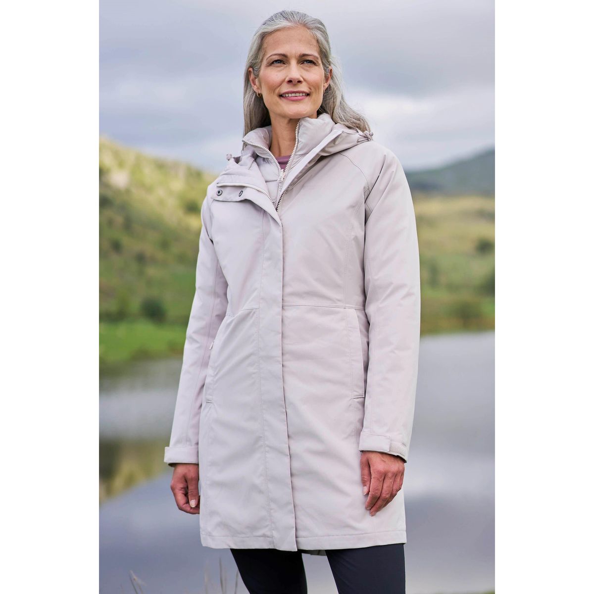 Vielseitiger 3-in-1 wasserdichter Parka