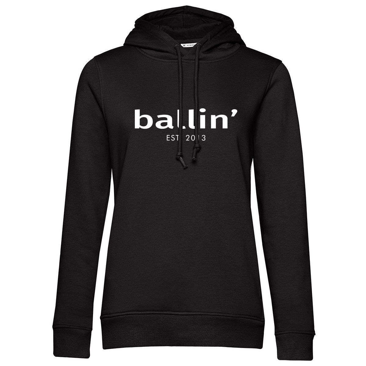 Hoodie mit Logo-Print und Kordelzug