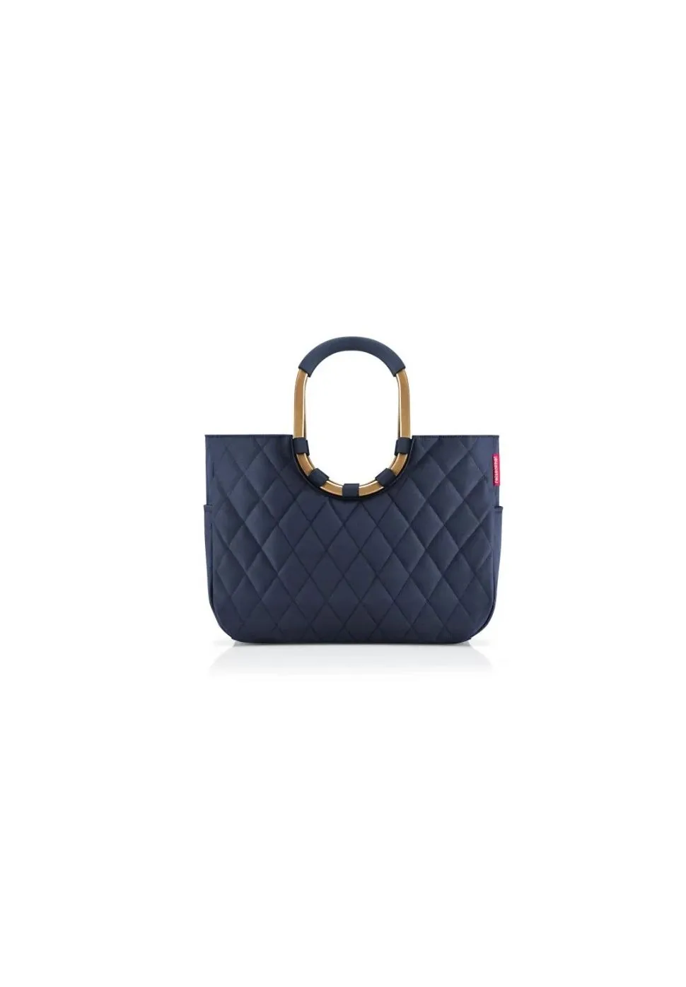 Gesteppter Shopper mit Ringgriffen