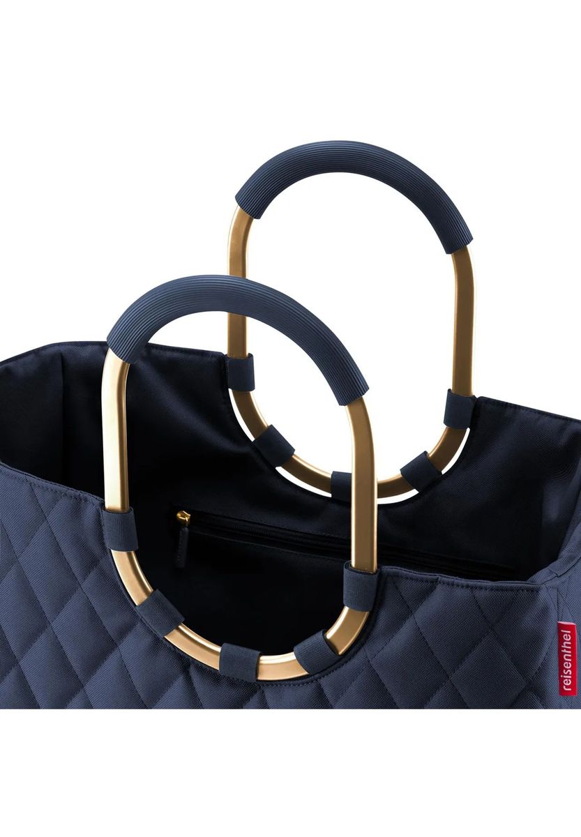 Gesteppter Shopper mit Ringgriffen