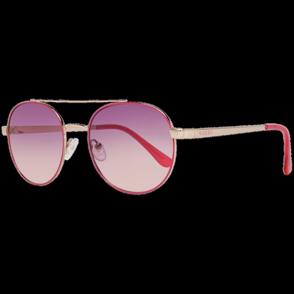 Ovale Aviator-Brille mit Verlaufsgläsern