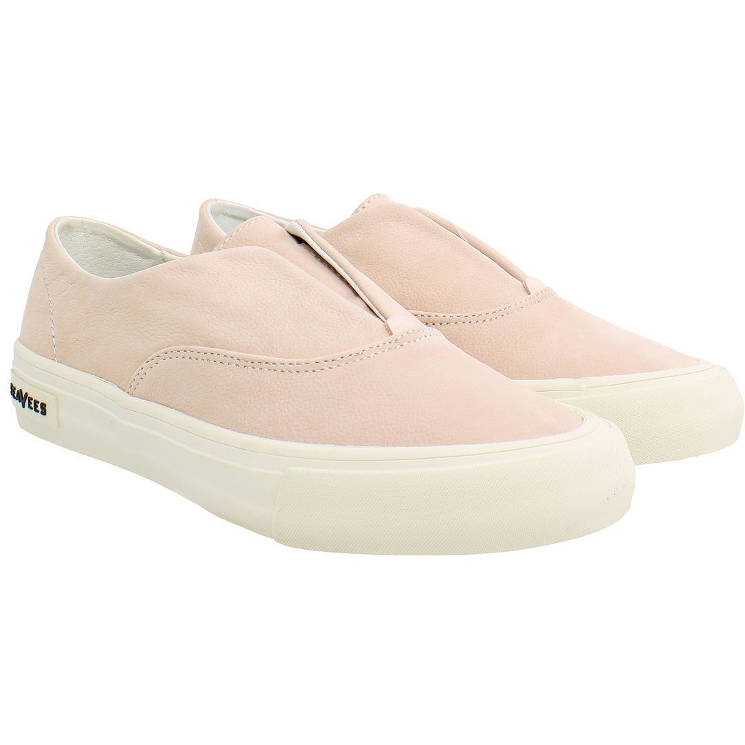 Minimalistische Leder-Slipper zum Schlüpfen