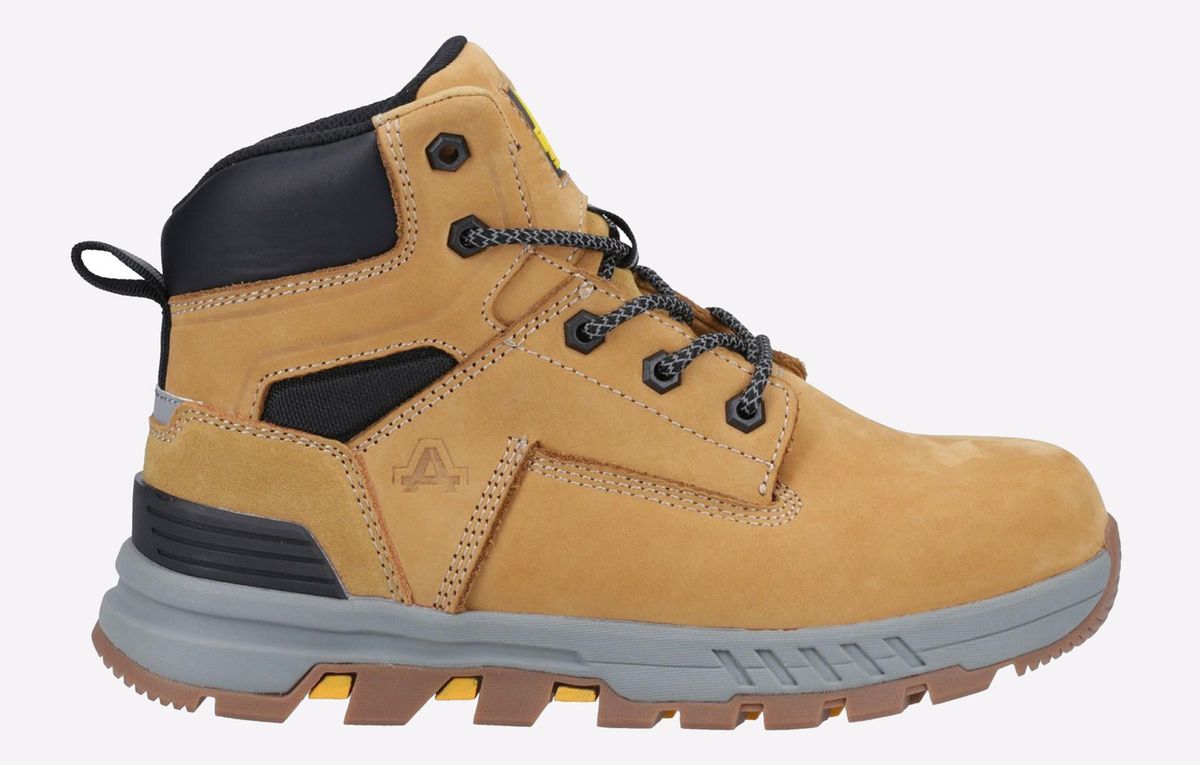 Leichte Damen-Sicherheitsstiefel aus Nubukleder
