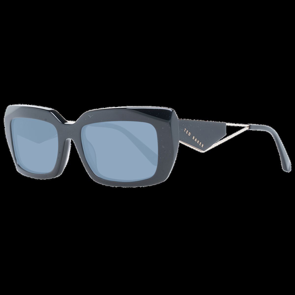 Architektonische rechteckige Azetat-Sonnenbrille