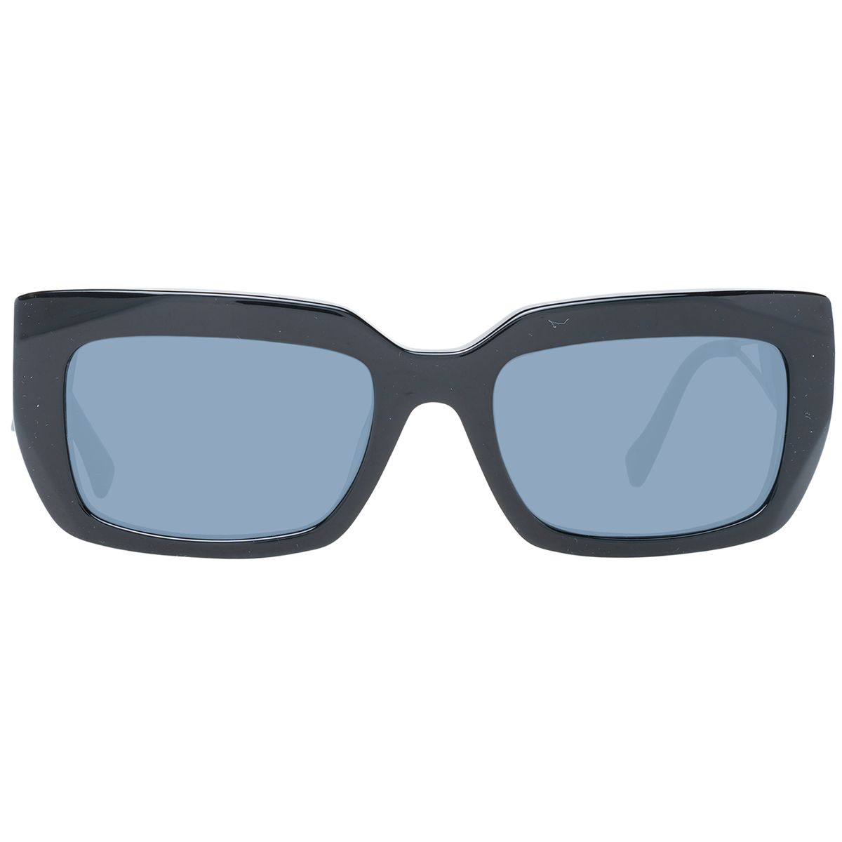 Architektonische rechteckige Azetat-Sonnenbrille