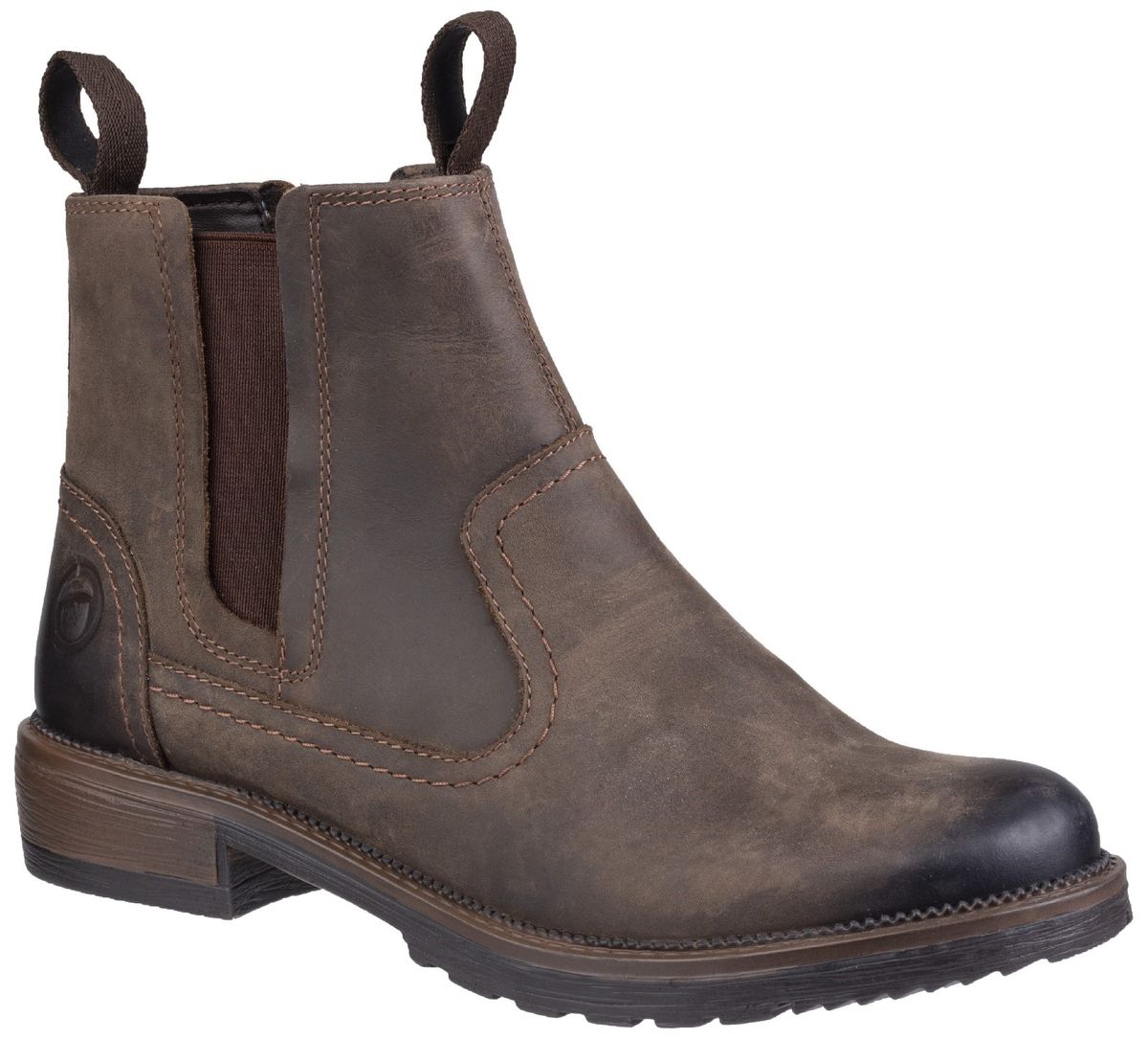 Wasserdichte Chelsea-Boots aus geöltem Leder