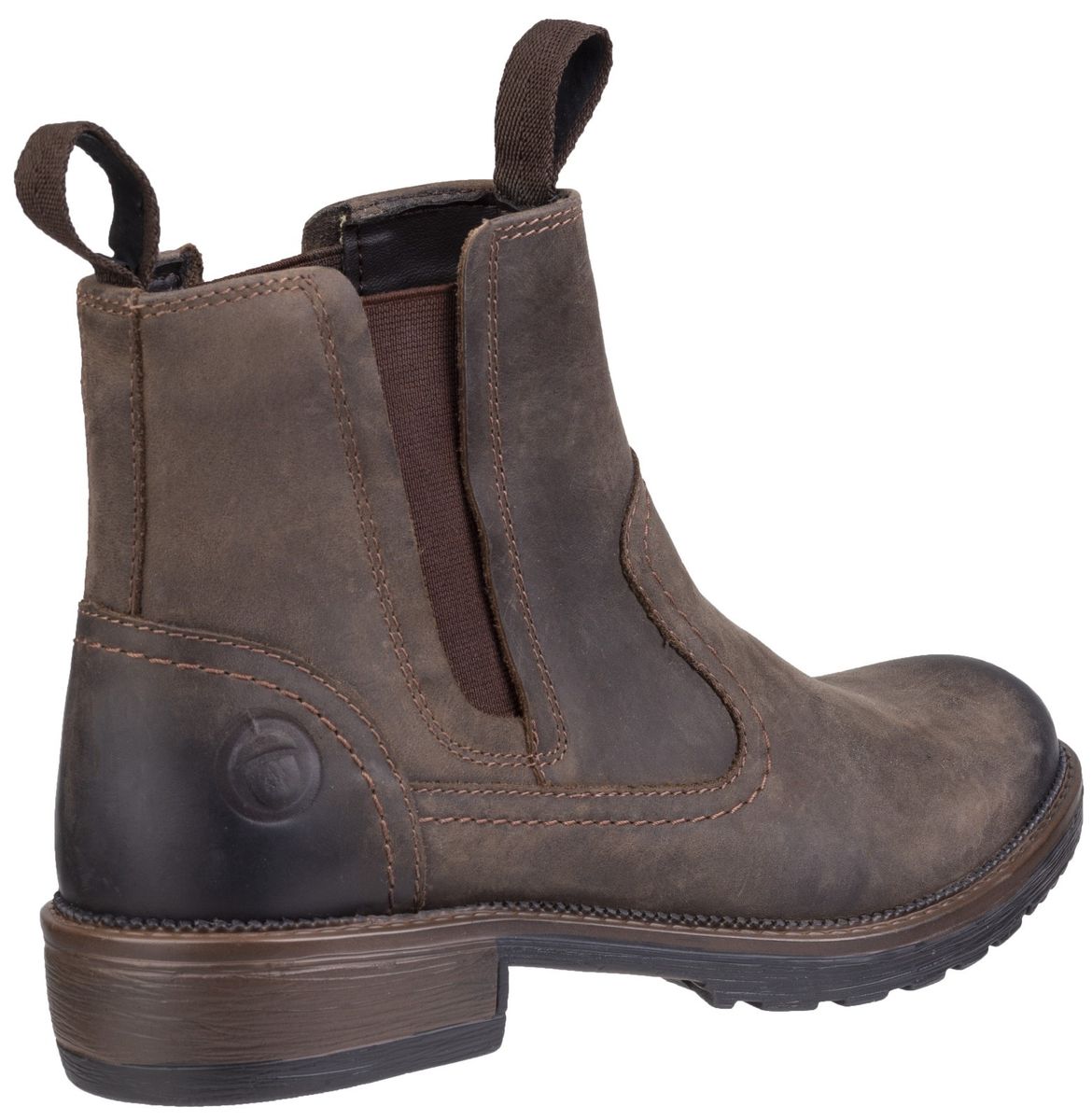 Wasserdichte Chelsea-Boots aus geöltem Leder
